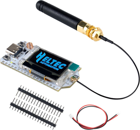 Wishiot ESP32 Lora V3 Development Board Kit WiFi+BLE SX1262 Lora32 0.96inch OLED Display