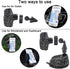 SUNCARACCL Bling Car Phone Holder, 360° Adjustable Crystal Auto Mount for Windshield Dashboard and Air Outlet (Black)