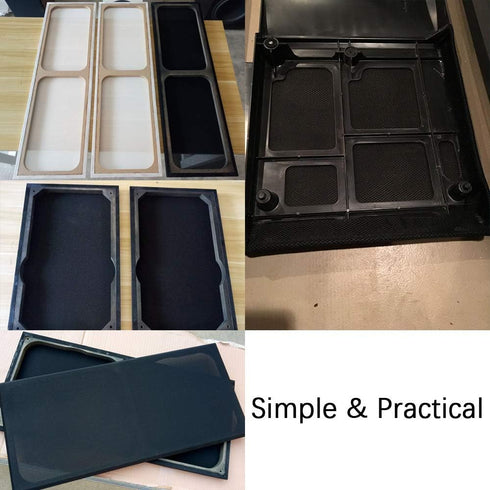 Speaker Grill Cloth Stereo Mesh Fabric for Speaker Repair, Yellow - 55 x 40 in / 140 x 100 cm