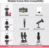Hemmotop 22in Magic Arm with Clamp, Adjustable Phone Mount Holder for Camera, Mic Arm for Tripod and Desk