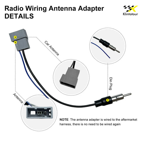 2007-2013/Subaru 2008-2013, 16Pin Aftermarket Radio Wiring Adapter Compatible with Nissan Android Car Stereo Harness