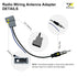 2007-2013/Subaru 2008-2013, 16Pin Aftermarket Radio Wiring Adapter Compatible with Nissan Android Car Stereo Harness