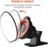 Car Phone Mount Without Magnetic, Stick On Dashboard 360° Rotatable Universal Cell Phone Holder with Ultra-Lock Quick