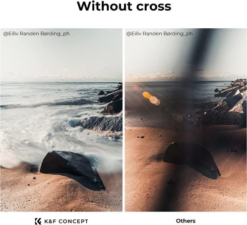 K&F Concept 55mm Variable ND Lens Filter - ND32-ND512 (5-9 Stops) Adjustable with 28 Multi-Layer Coatings for Camera