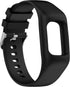 Silicone Sport Band Compatible with Fitbit Charge 6/Charge 5, Soft Silicone Strap with Shatter-Resistant Protective Case