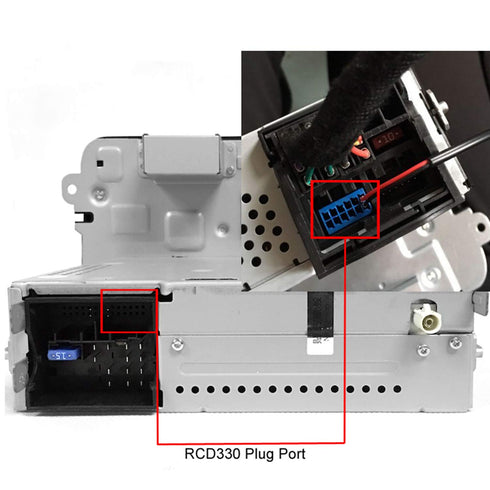 GreenYi Car Rear View Camera Power Delay Timer Relay Filter for VW BMW Benz Audi, RCA Conversion Adapter