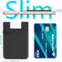 SHANSHUI 4 PCS Phone Card Holder, Premium Silicone Stick on ID Card, Drivers License, Credit Card Holder for Back of