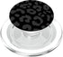 Black Gray Cheetah Print, Leopard Skin Pattern PopSockets PopGrip for MagSafe