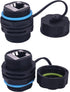 Waterproof CAT6 RJ45 Panel Mount Coupler - IP68 Shielded Industrial Ethernet LAN Pass Through Connector (2PACK)