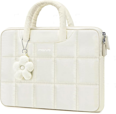 MOSISO Laptop Case 16 inch, 15-15.6 inch Puffy Laptop Sleeve Compatible with MacBook
