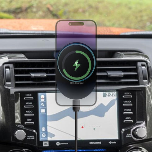 for MagSafe 4runner Mount Charger, Fits 2024-2010 Toyota 4runner, Compatible with iPhone 15/14/13/12, Fast Charging