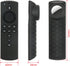 TV Stick 4K Remote Cover with Airtag Holder, 2 in 1 Alexa Voice Control Cover Compatible with Air Tag and TV Stick