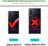 SUANPOT RFID Blocking Leather Wallet Case for Samsung Galaxy Note 10 6.3" with Credit Card Holder, Sea Green