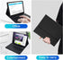 LAMA Slim Detachable Keyboard Case for iPad 10th Generation 10.9" 2022, Wireless Keyboard Case with Pencil Holder, Black