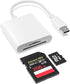 YOFEEPOP USB-C SD Card Reader, Dual Slot for SD and MicroSD, Type C