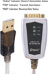 DTECH 6 Feet USB to RS422 RS485 Serial Port Converter Adapter Cable with FTDI Chip | Supports Windows and Mac