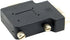 chenyang HDB15Pin 90 VGA Connectors,VGA SVGA D-Sub Male to Female Degree Left Angled Gender Changer Video Graphics
