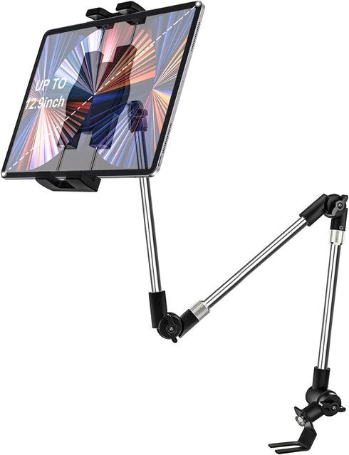 woleyi Car/Truck Seat Rail Tablet Mount, 35" Heavy Duty Car Floor Bolt Tablet
