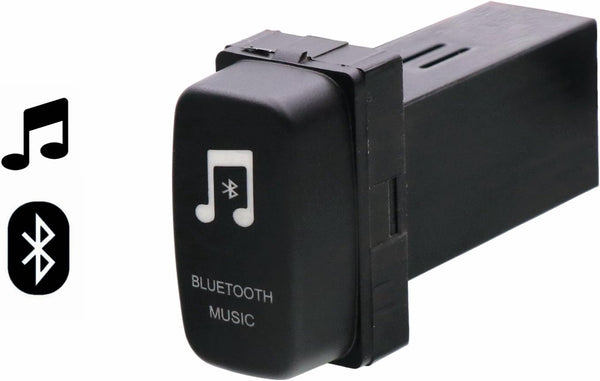 Car Bluetooth Music Adapter Module, AUX Output for Mitsubishi, Single-Din Installation for ASX, Lancer, Outlander,