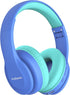 JoySpark Kids Bluetooth Headphones, Lightweight Wireless Over-Ear Headphones, 60 Hours Playtime, Volume Limited for Kids