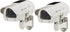 Solar Indoor/Outdoor Dummy Security Camera with LED, 2-Pack