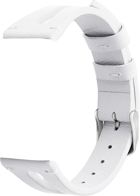 ID208 Plus Smart Watch Band, Lamshaw Slim Vintage Leather Strap Replacement for Quican ID208 Plus 1.8 Inches