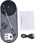 YWLUUOO Record Player to MP3 Converter Turntable with Speed Option and USB Port