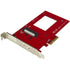 StarTech.com U.2 to PCIe Adapter - x4 PCIe for 2.5" U.2 NVMe SSD - SFF-8639