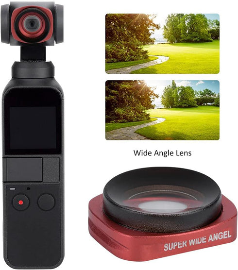 Wide Angle Filter for Pocket - 5pcs Wide Angle 12.5X Macro Star CPL ND16 Lens Filters Kit for Pocket
