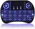 Backlit Mini Wireless Keyboard, Air Mouse Portable with Touchpad for PC, TV Box, Xbox