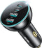 Rocoren 70W USB C Car Charger, 4-Port for Family Travel, PD 35W & QC3.0 30W Super Fast Charging for Multiple Devices
