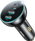 Rocoren 70W USB C Car Charger, 4-Port for Family Travel, PD 35W & QC3.0 30W Super Fast Charging for Multiple Devices