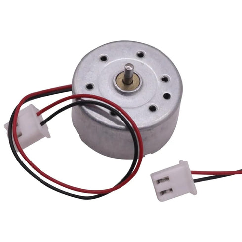 KIQPEEFK Miniature DC Motor 0.5-12V, Brushed Metal Motor for Audio Equipment, Toys, Robots,