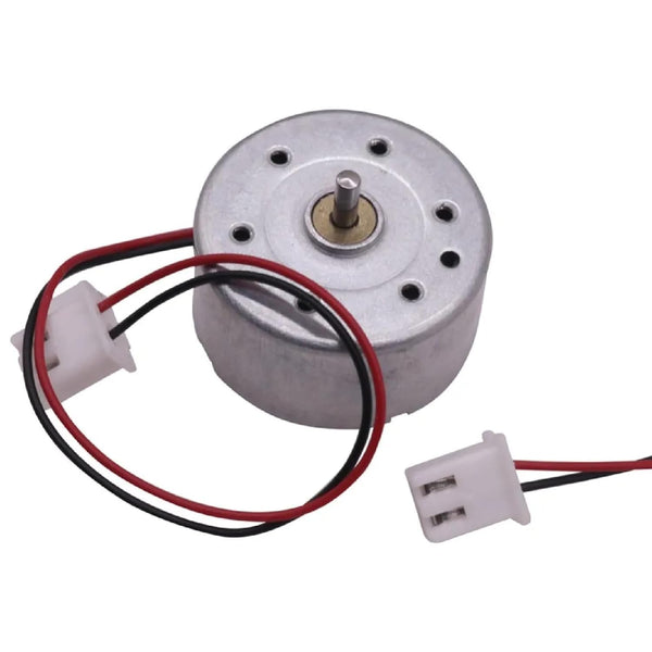 KIQPEEFK Miniature DC Motor 0.5-12V, Brushed Metal Motor for Audio Equipment, Toys, Robots,