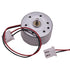 KIQPEEFK Miniature DC Motor 0.5-12V, Brushed Metal Motor for Audio Equipment, Toys, Robots,