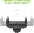 Cellet Sun Visor Phone Mount with 360 Degree Rotation, Compatible with iPhone 12 Pro Max, Samsung Galaxy S20 Ultra, and