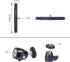 Magnetic Camera Mount Base with Mini Ball Head & GoPro Adapter for Action Cameras, DSLRs, and More