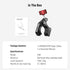 NEEWER Super Clamp with Cold Shoe & 1/4 Inch/3/8 Inch Thread Holes, Max Load 4 kg, Crab Shaped Tripod Holder, Red ST81