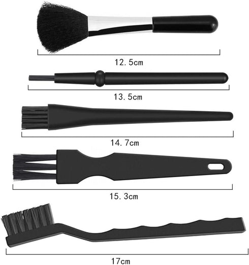 9 in 1 Anti Static Brushes Small Cleaning Kit Multi-Purpose Nylon Brush for Keyboard, PC Motherboards, Camera, Phone, Laptop, MacBook, Computer by LapangZi