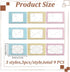 9 Pcs Photo Composition View Finder Tool Portable Golden Ratio Viewfinder Acrylic View Finder Rule for Photography