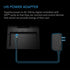 AC Infinity UIS Power Adapter, Outlet Plug with Charger Cable Cord for Digital Controllers not Powered by UIS Devices