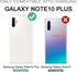 Dexnor Samsung Galaxy Note 10+ Plus Case, Heavy Duty Protection with Built-in Screen Protector and Kickstand