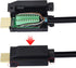 SinLoon 2 Pack HDMI Solderless Adapter, Gold Plated HDMI Extension Cable Connector, Signals Terminal Breakout Board