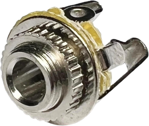 CESS 3.5mm Stereo Balanced TRS Socket Female Connector Panel Chassis Mount - 1/8" 3.5mm Stereo Socket (5 Pack) by CESS