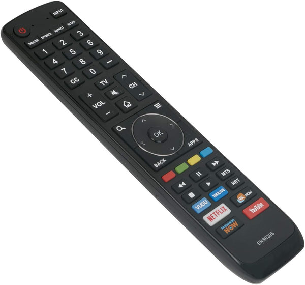 New Remote Control Compatible with Sharp 4K UHD Smart TV Models LC-43Q7000U, LC-50Q7000U