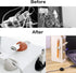 SourceTon 2 Packs Aluminum Headphone Stand Hanger and 6 Cable Clips, 2 Headset Holder Mount (Black/Silver)
