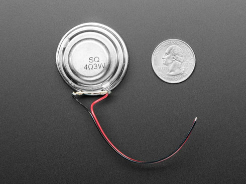 Adafruit 40mm 4 3 3968 Speaker - Diameter - Ohm Watt ada