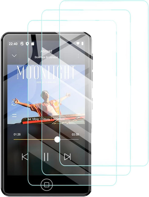 UYRUREL Screen Protector for AGXOV M302 4.02 Inches Touchscreen MP3 Player, High-definition Scratch