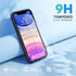 Miracase iPhone 11 Case (6.1") - Black Liquid Silicone Gel, Full Body Shockproof Cover with Screen Protector.
