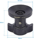 Haoge Locking Handle Short Threaded Knob for Sachtler Tripod Video Fluid Head Bowl Adapter FSB6 FSB8 ACE XL